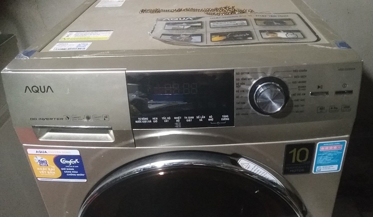 Sửa Máy Giặt Aqua Sanyo Cửa Trước