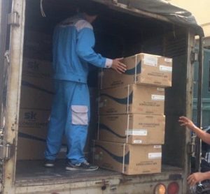 Bốc xếp hàng của Điện lạnh Quốc Thương, điện lạnh uy tín Bình Dương